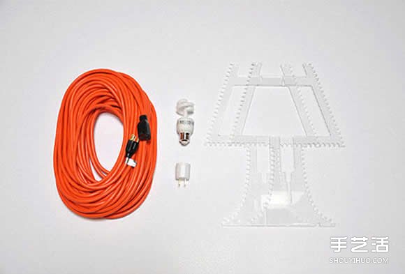 創(chuàng)意無限電纜臺(tái)燈DIY 簡單自制臺(tái)燈的方法教程 -  itrip.net.cn