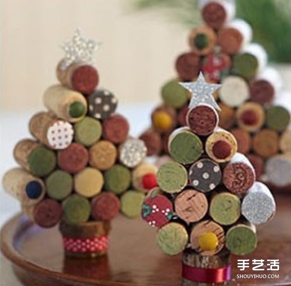 紅酒瓶塞廢物利用DIY 軟木塞手工小制作圖片 -  itrip.net.cn