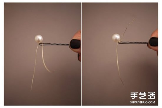 自制珍珠發(fā)卡的方法教程 簡單DIY珍珠發(fā)卡圖解 -  itrip.net.cn