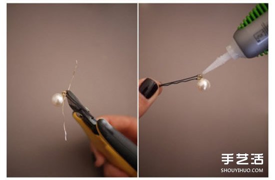 自制珍珠發(fā)卡的方法教程 簡單DIY珍珠發(fā)卡圖解 -  itrip.net.cn