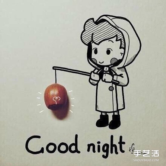 詼諧的創(chuàng)意畫作品 讓食物照片變得生動有趣 -  itrip.net.cn