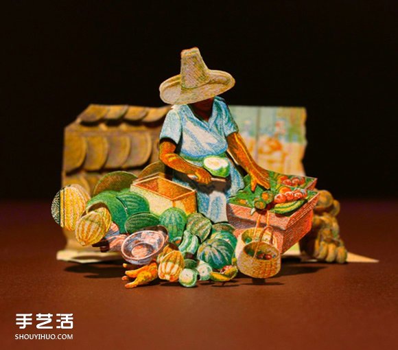 紙幣剪紙藝術(shù)作品欣賞 精美手工剪紙郵票圖片 -  itrip.net.cn