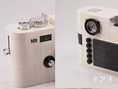 經典重現(xiàn)：樂高版白色 Leica M8 相機模型 -  itrip.net.cn