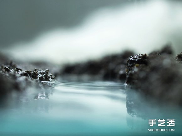 利用羊毛氈和牛奶、巧克力等DIY而成的風(fēng)景 -  itrip.net.cn