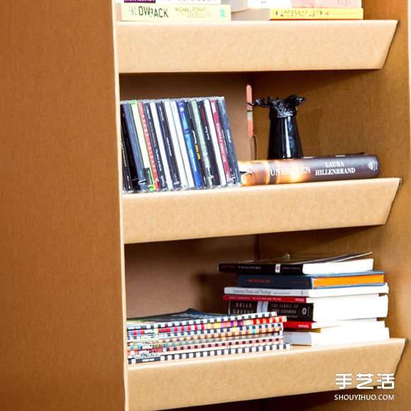 瓦楞紙家具制作圖片 手工瓦楞紙做家具的作品 -  itrip.net.cn