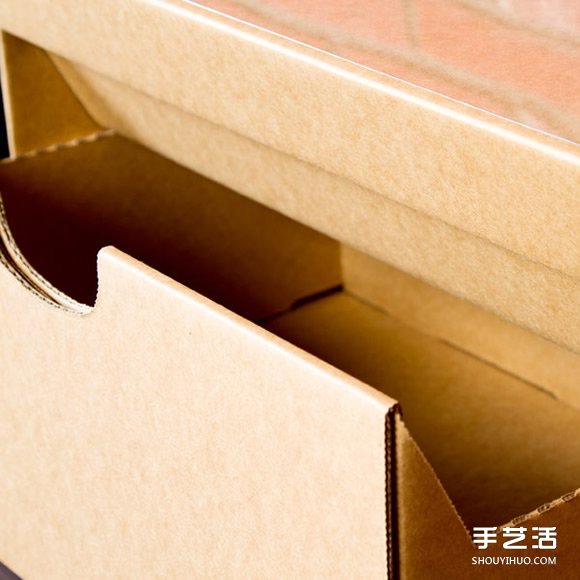 瓦楞紙家具制作圖片 手工瓦楞紙做家具的作品 -  itrip.net.cn
