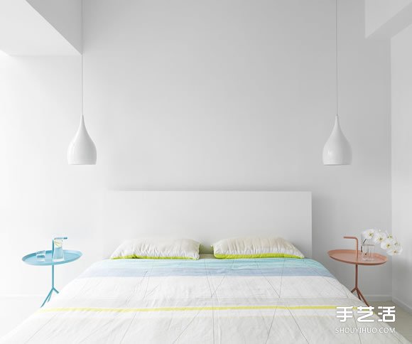 女孩臥室的品味小細(xì)節(jié) 8種簡(jiǎn)約質(zhì)感床頭柜布置 -  itrip.net.cn