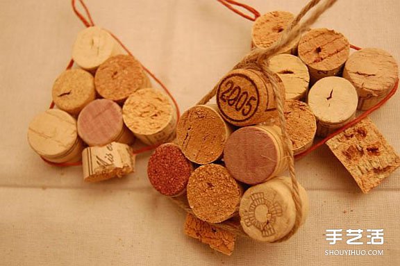圣誕節(jié)軟木塞DIY圖片 圣誕紅酒瓶塞手工小制作 -  itrip.net.cn