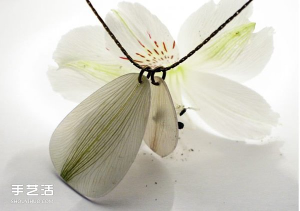 超美花瓣項(xiàng)鏈DIY圖片 手工制作花瓣項(xiàng)鏈作品 -  itrip.net.cn