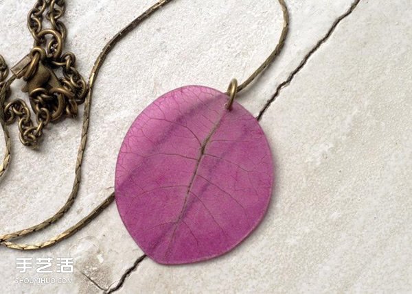 超美花瓣項(xiàng)鏈DIY圖片 手工制作花瓣項(xiàng)鏈作品 -  itrip.net.cn