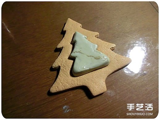 樹脂粘土制作圣誕樹餅干 糖心餅干粘土DIY教程 -  itrip.net.cn