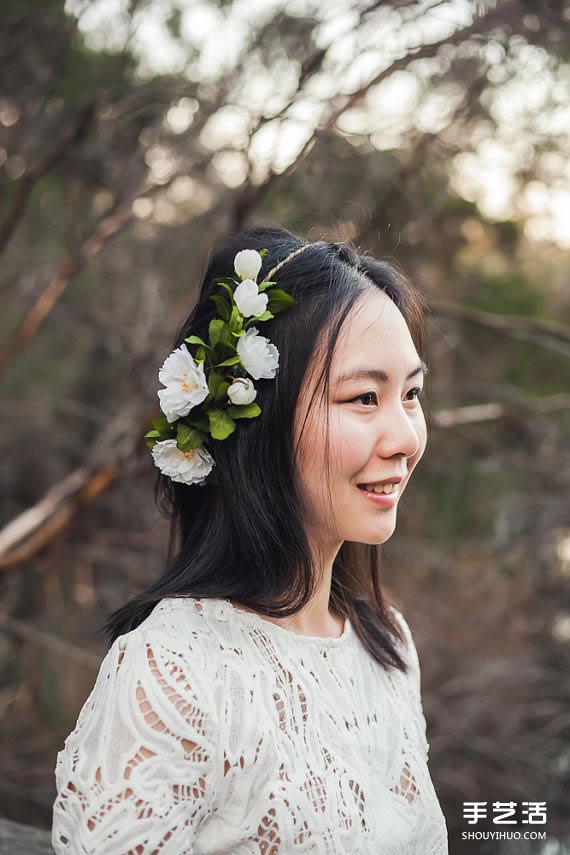 四種專屬新娘的夢(mèng)幻花環(huán) 不落俗套的新娘頭飾 -  itrip.net.cn
