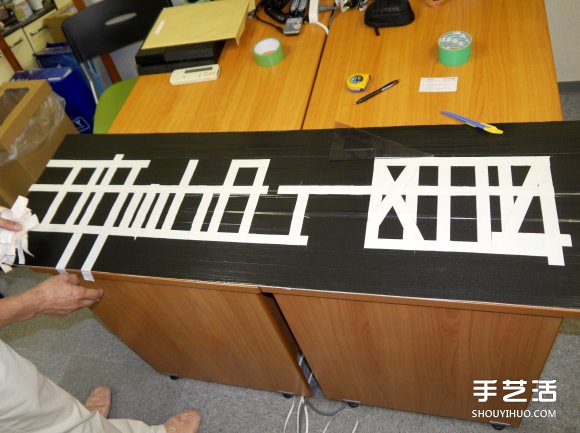 膠帶也能做招牌 日本手工達人剪貼“修悅體” -  itrip.net.cn