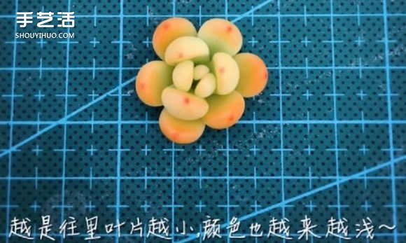 軟陶多肉手工制作教程 多肉植物軟陶教程圖解 -  itrip.net.cn