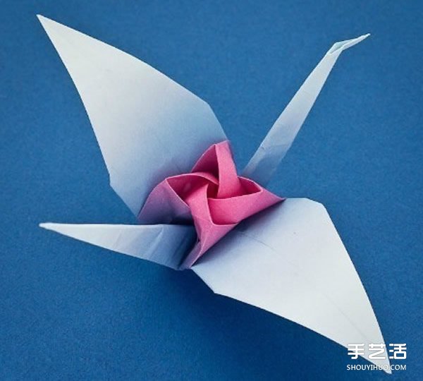 折紙玫瑰千紙鶴的教程 -  itrip.net.cn