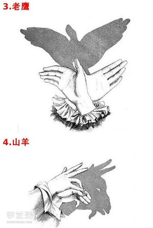 簡(jiǎn)單手影圖片大全 幼兒手影戲圖片教學(xué) -  itrip.net.cn