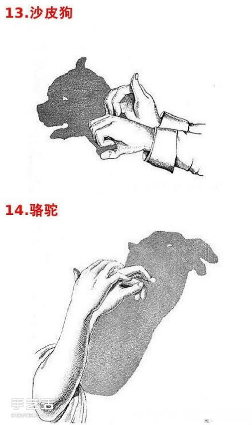 簡(jiǎn)單手影圖片大全 幼兒手影戲圖片教學(xué) -  itrip.net.cn