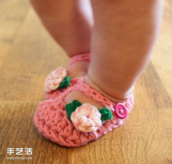 超Q毛線針織嬰兒鞋作品 手工寶寶毛線鞋圖片 -  itrip.net.cn