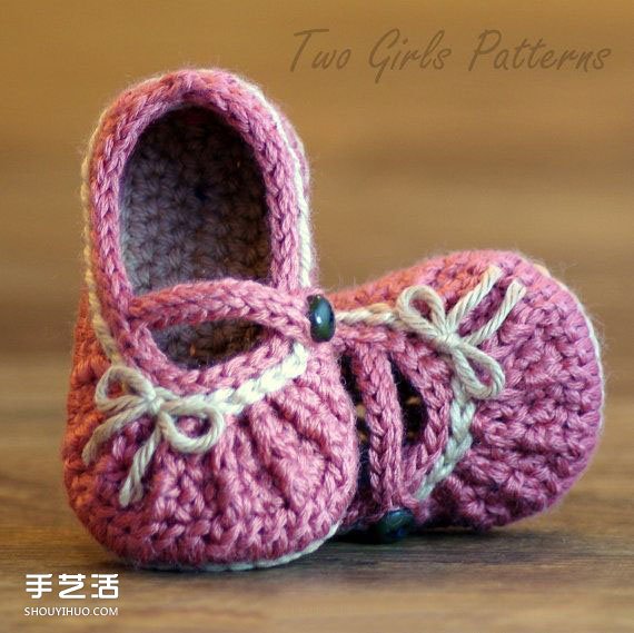 超Q毛線針織嬰兒鞋作品 手工寶寶毛線鞋圖片 -  itrip.net.cn