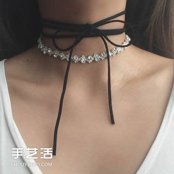 細(xì)致簡(jiǎn)約的綁帶頸鏈DIY 輕易就能散發(fā)女人味 -  itrip.net.cn