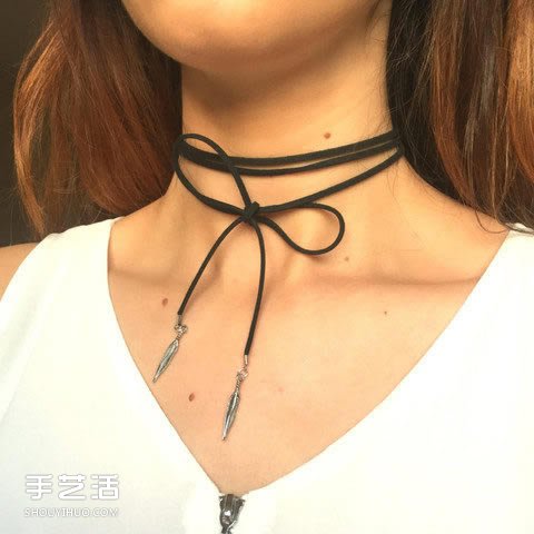 細(xì)致簡(jiǎn)約的綁帶頸鏈DIY 輕易就能散發(fā)女人味 -  itrip.net.cn
