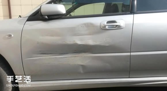 撞凹的車門怎么修復？ 可以變成美麗手繪地圖 -  itrip.net.cn