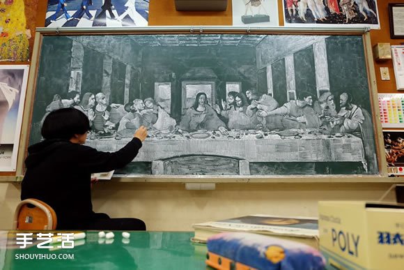 日本畫黑板報神人：老師~確定不考慮轉(zhuǎn)職嗎？ -  itrip.net.cn