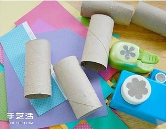 幼兒園蝴蝶手工制作 簡單紙筒蝴蝶的做法圖片 -  itrip.net.cn