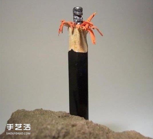超難的鉛筆芯雕刻圖片 大師級鉛筆芯手工制品 -  itrip.net.cn