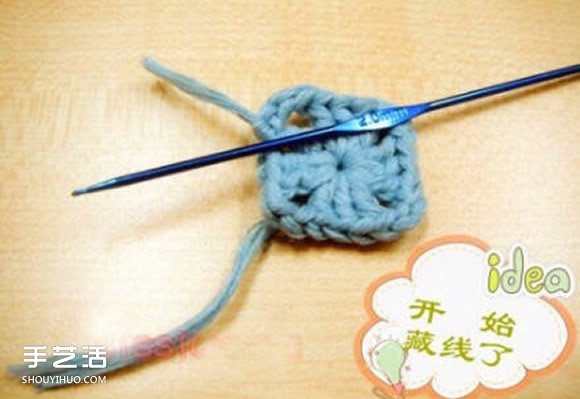 溫暖的鉤針杯墊編織教程 最適合天涼季節(jié)用啦~ -  itrip.net.cn