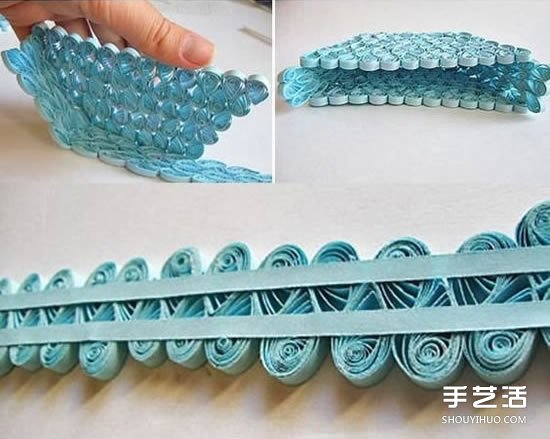 衍紙包包制作方法 手工衍紙手提包的做法圖解 -  itrip.net.cn