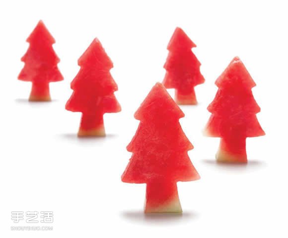樹型西瓜切割器 讓西瓜切片變成一顆顆小樹 -  itrip.net.cn