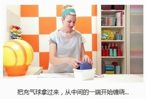 自制氣球毛線燈罩教程 DIY氣球毛線燈做法 -  itrip.net.cn