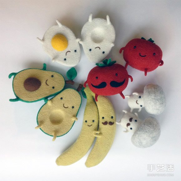 食品系羊毛氈作品 一眼就愛上的獨(dú)特美味 -  itrip.net.cn