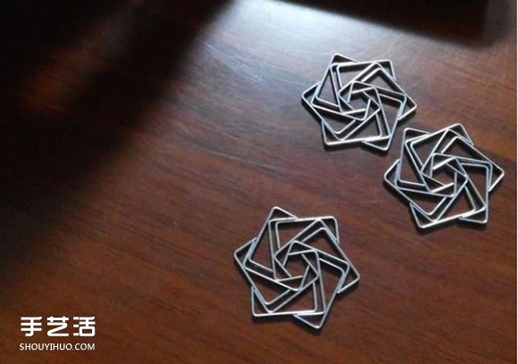 訂書釘玫瑰花制作圖解 用訂書釘做玫瑰的步驟 -  itrip.net.cn