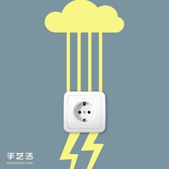 創(chuàng)意插座墻貼圖案設(shè)計(jì) 讓插座變得創(chuàng)意十足 -  itrip.net.cn