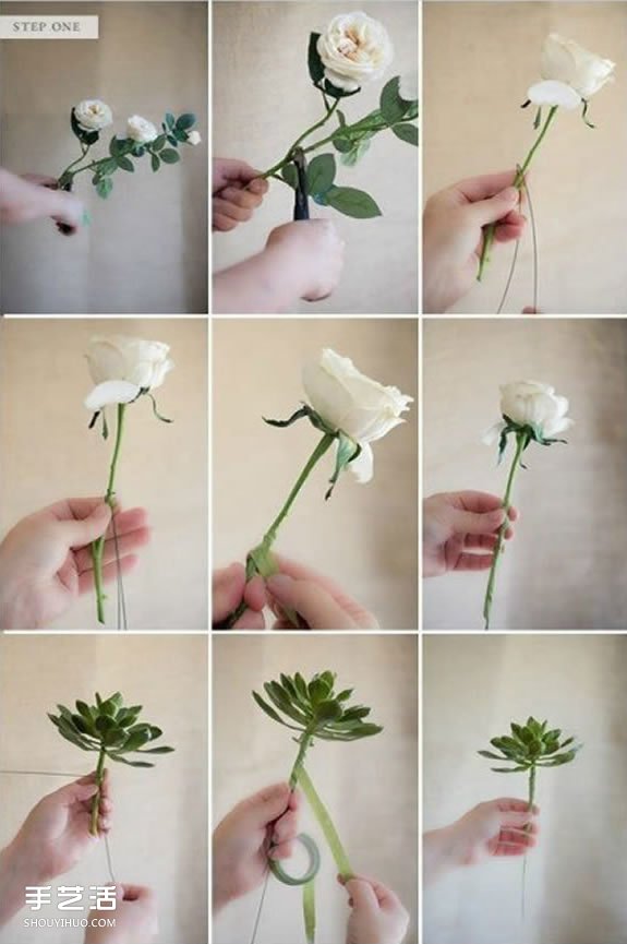 復古風婚禮手捧花DIY 浪漫新娘鮮花手捧花制作 -  itrip.net.cn