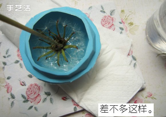 嵌花樹(shù)脂蒲公英制作教程 蒲公英樹(shù)脂標(biāo)本DIY -  itrip.net.cn