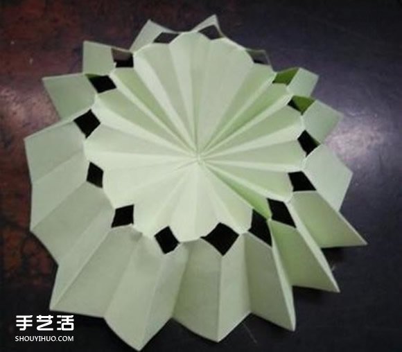 立體小雨傘的折法圖解 兒童紙雨傘制作方法 -  itrip.net.cn