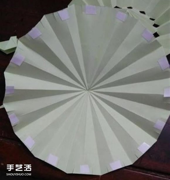 立體小雨傘的折法圖解 兒童紙雨傘制作方法 -  itrip.net.cn