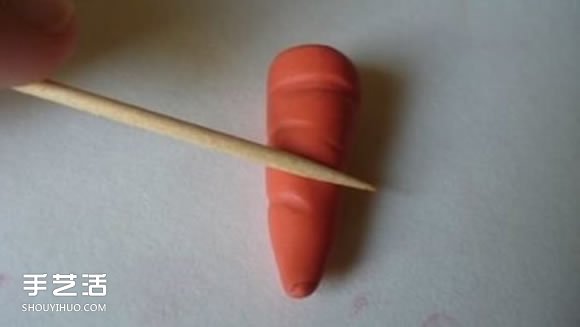 超輕粘土胡蘿卜制作 手工DIY粘土胡蘿卜圖解 -  itrip.net.cn