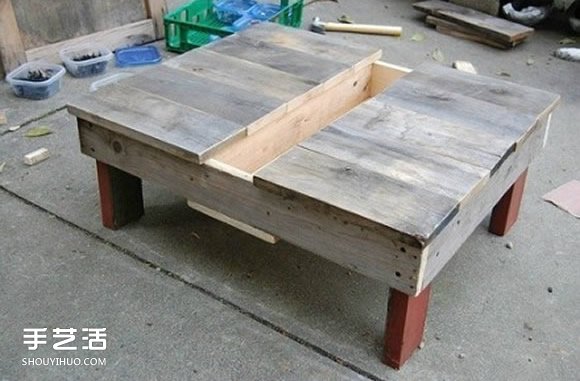 自制木板多肉花架DIY教程 還可以當(dāng)桌椅用！ -  itrip.net.cn