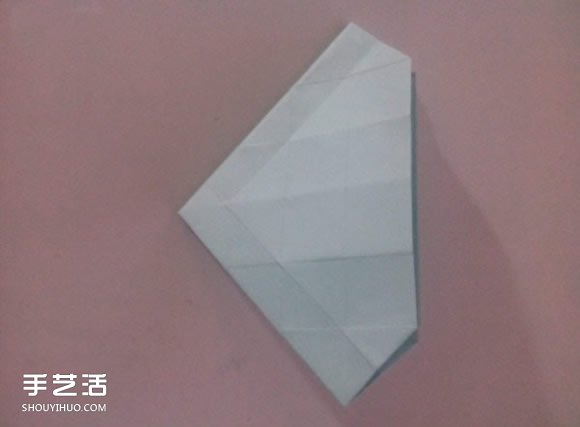 紙玫瑰花的折法步驟 手工立體玫瑰折紙圖解 -  itrip.net.cn