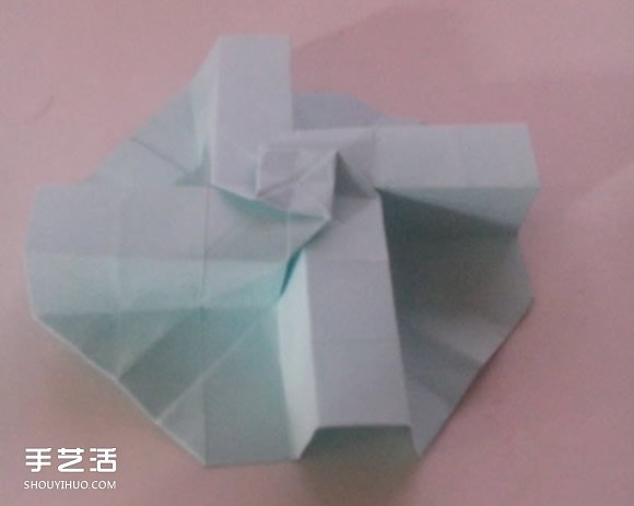 紙玫瑰花的折法步驟 手工立體玫瑰折紙圖解 -  itrip.net.cn