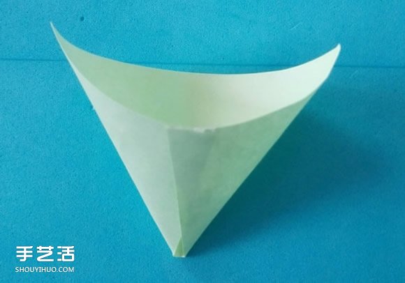 簡易玫瑰花折紙步驟 兒童玫瑰花的折法圖片 -  itrip.net.cn