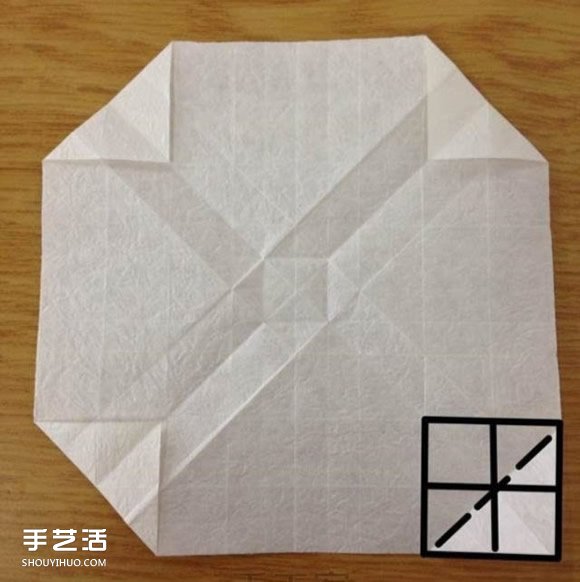 超詳細(xì)川崎玫瑰的折法圖解 包括花朵和花托 -  itrip.net.cn