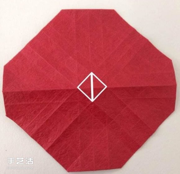 超詳細(xì)川崎玫瑰的折法圖解 包括花朵和花托 -  itrip.net.cn