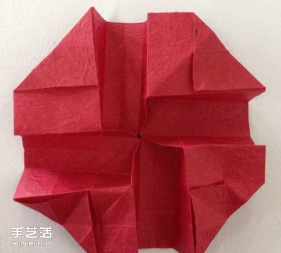超詳細(xì)川崎玫瑰的折法圖解 包括花朵和花托 -  itrip.net.cn