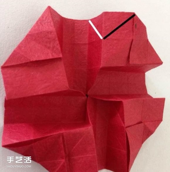 超詳細(xì)川崎玫瑰的折法圖解 包括花朵和花托 -  itrip.net.cn