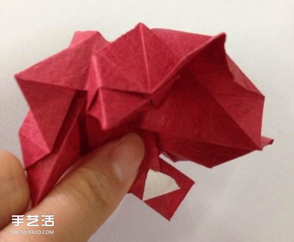 超詳細(xì)川崎玫瑰的折法圖解 包括花朵和花托 -  itrip.net.cn